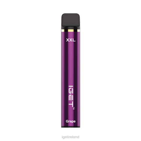 Nicotine Free IGET shop XXL 1800 Puffs P80R366 Lush Ice