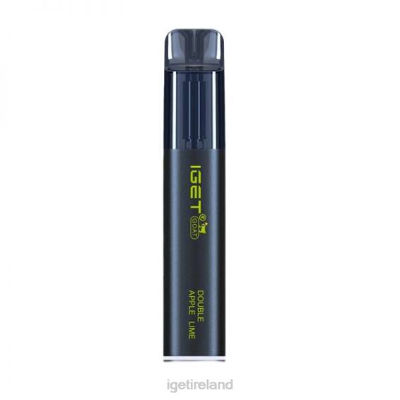 Nicotine Free IGET store Goat 5000 Puffs P80R367 Double Apple Lime