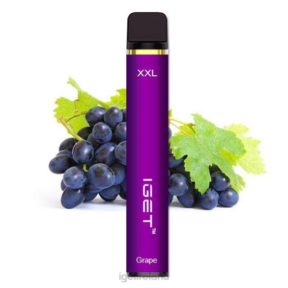 IGET bar nicotine content XXL - 1800 PUFFS P80R432 Grape