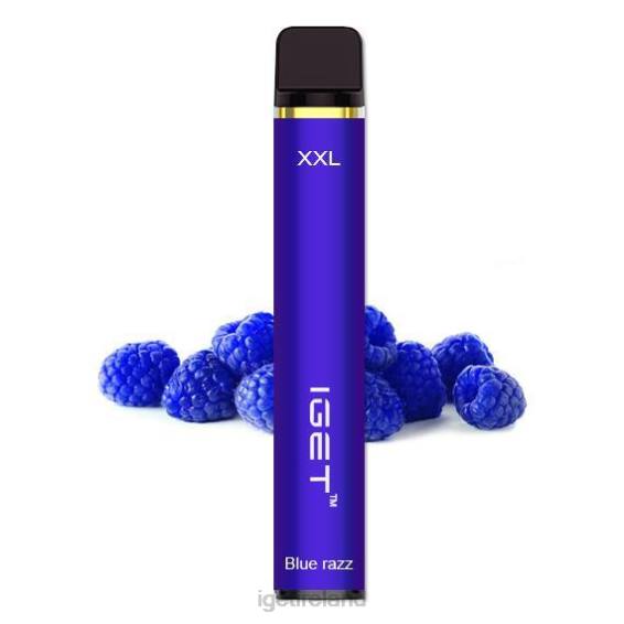 IGET bar nicotine content XXL - 1800 PUFFS P80R459 Blue Razz