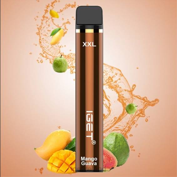 IGET bar nicotine content XXL - 1800 PUFFS P80R492 Mango Guava