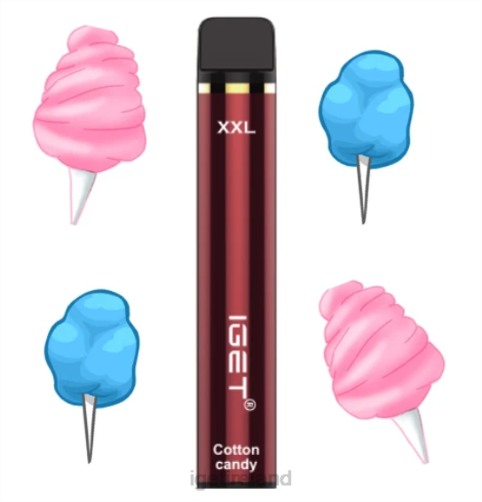 IGET bar shop XXL - 1800 PUFFS P80R515 Cotton Candy