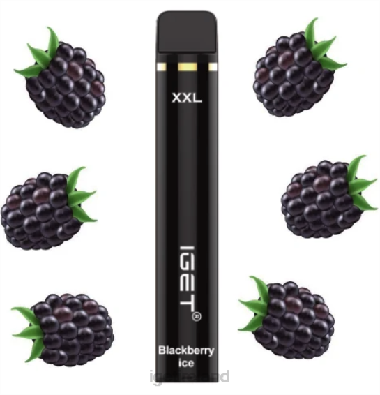 IGET vape XXL - 1800 PUFFS P80R542 Blackberry Ice