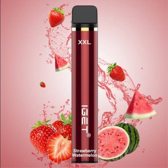 IGET bar nicotine content XXL - 1800 PUFFS P80R604 Strawberry Watermelon