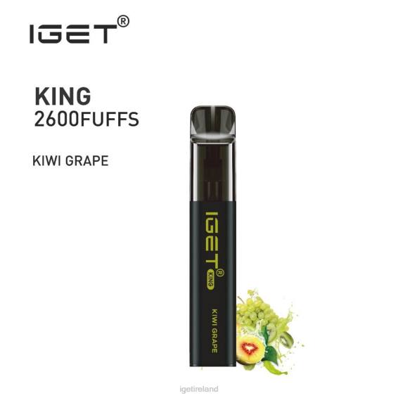 IGET bar shop KING - 2600 PUFFS P80R444 Kiwi Grape