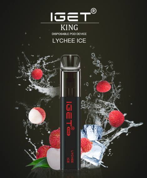 IGET vape KING - 2600 PUFFS P80R490 Lychee Ice