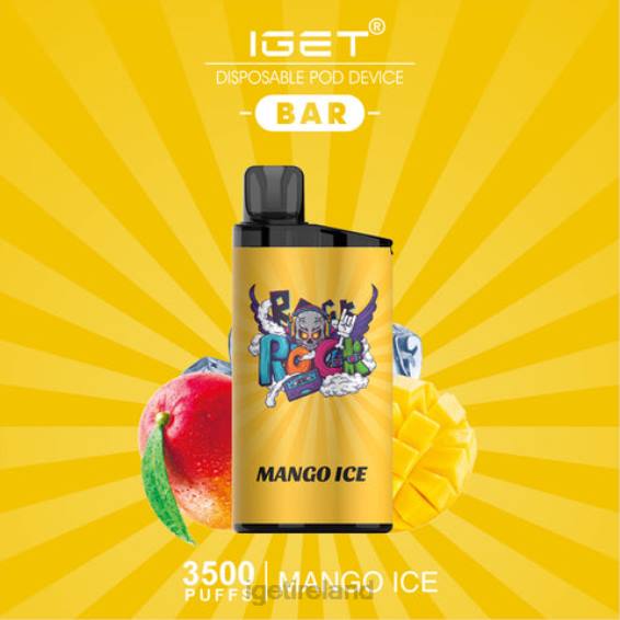 IGET bar shop BAR - 3500 PUFFS P80R431 Mango