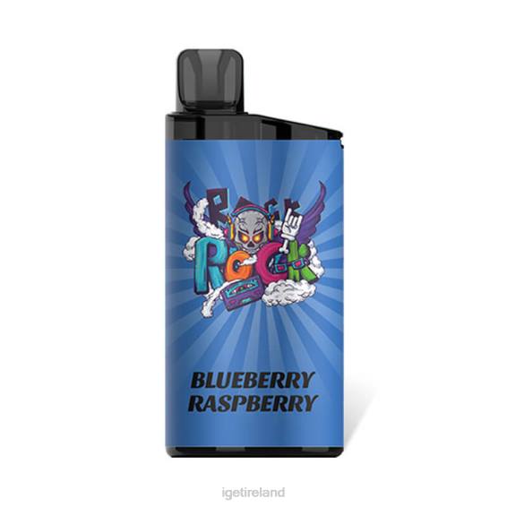 IGET vape Ireland Bar 3500 Puffs P80R306 Blueberry Raspberry