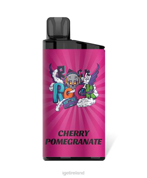 IGET bar nicotine content Bar P80R155 Cherry Pomegranate