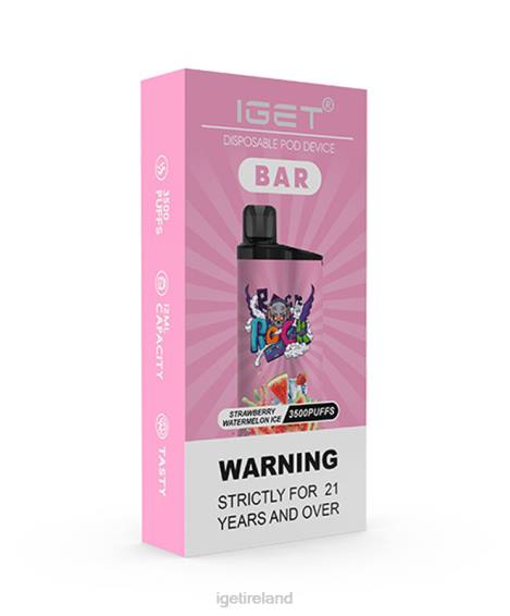 IGET bar Ireland Bar P80R176 Strawberry Watermelon Ice