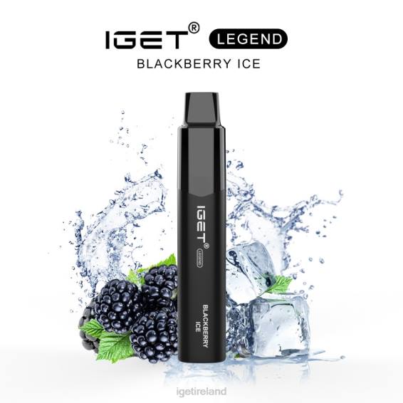 IGET bar Ireland LEGEND - 4000 PUFFS P80R568 Blackberry Ice