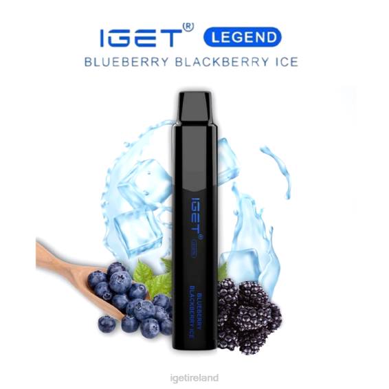 IGET store LEGEND - 4000 PUFFS P80R644 Blueberry Blackberry Ice