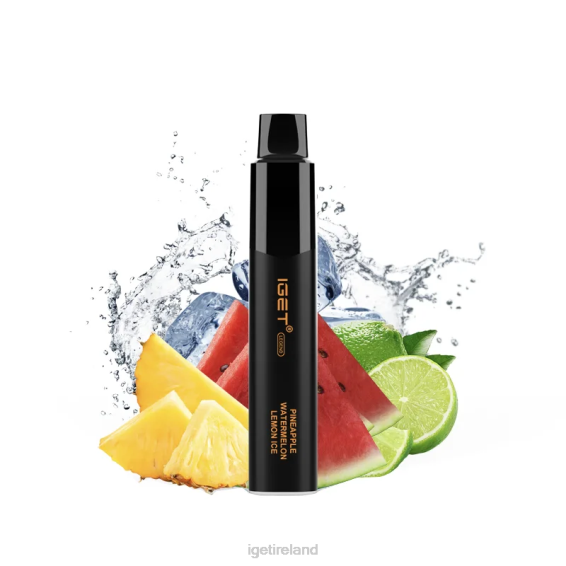 IGET vape Ireland Legend 4000 Puffs P80R333 Pineapple Watermelon Lemon Ice