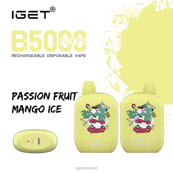 IGET store B5000 P80R312 Passion Fruit Mango Ice