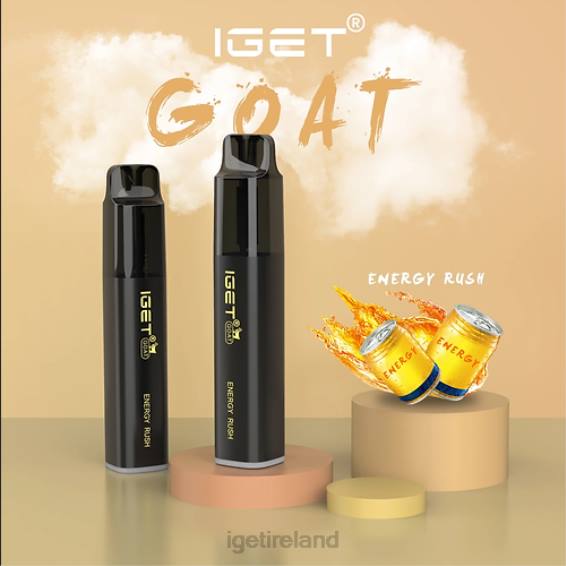 IGET bar Ireland GOAT - 5000 PUFFS P80R510 Energy Rush