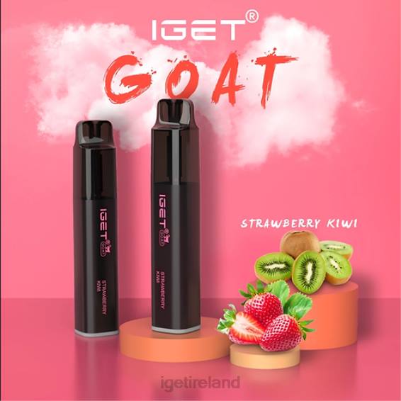 IGET bar GOAT - 5000 PUFFS P80R558 Strawberry Kiwi