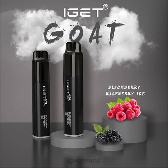 IGET vape GOAT - 5000 PUFFS P80R637 Blackberry Raspberry Ice