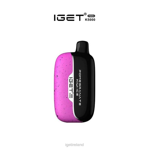 IGET vape MOON - 5000 PUFFS P80R569 Strawberry Kiwi Ice