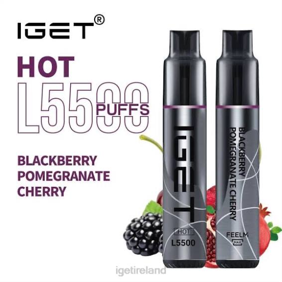 IGET store HOT - 5500 PUFFS P80R466 Blackberry