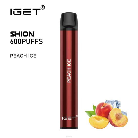 3 x IGET bar Shion P80R23 Peach Ice