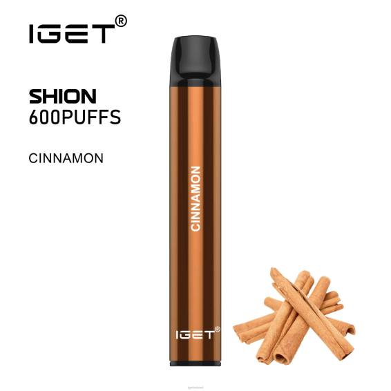 3 x IGET store Shion P80R8 Cinnamon