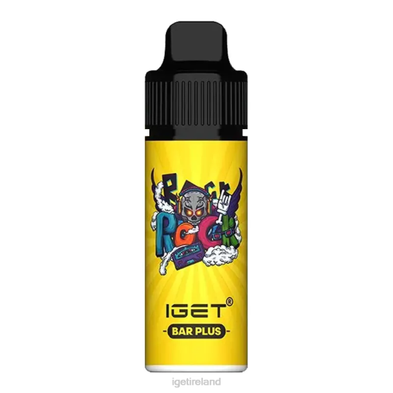 IGET vape Ireland BAR PLUS - 6000 PUFFS P80R548 Banana Ice