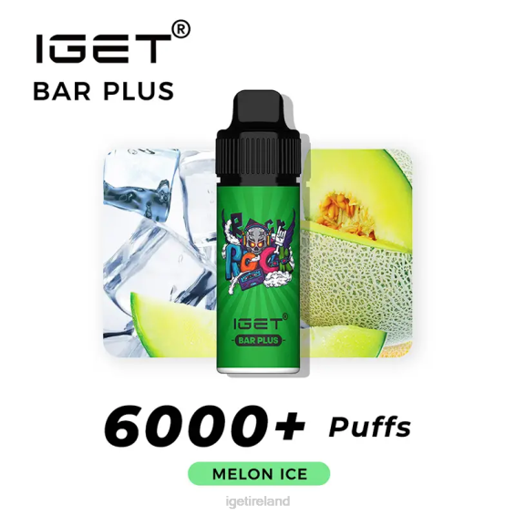 IGET shop Bar Plus 6000 Puffs P80R250 Melon Ice